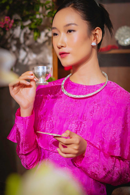 "Bich Lien" Earrings – The Eternal Lotus