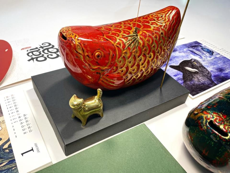 Feng Shui Lacquer Arowana