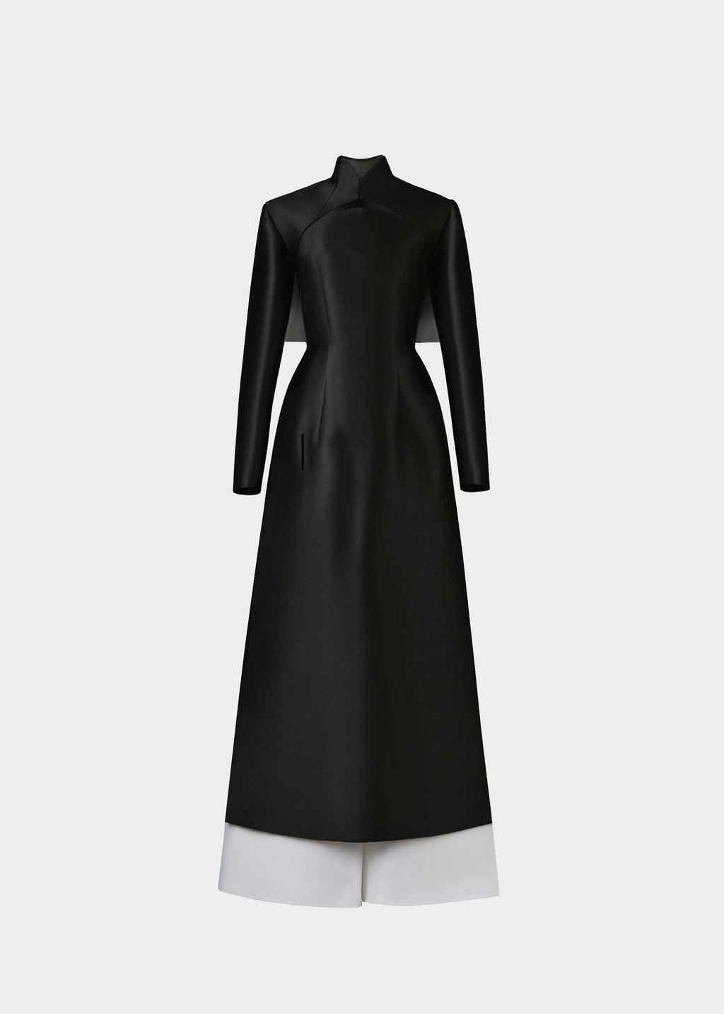 Nguyệt Ao Dai Set - Premium Taffeta in Black