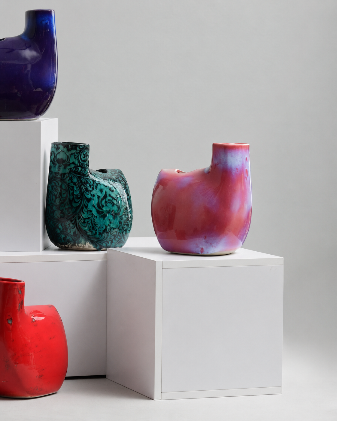 “Nga Nga” – Sculptural Bát Tràng Ceramic Vase