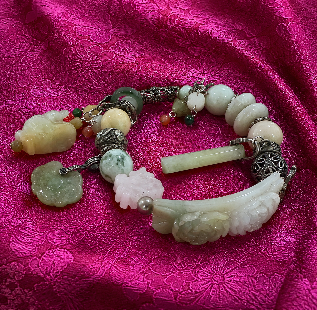 "Phúc Yên" – One-of-a-Kind Feng Shui Talisman Bracelet