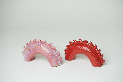 Red Dragon Vase - Bat Trang Ceramics